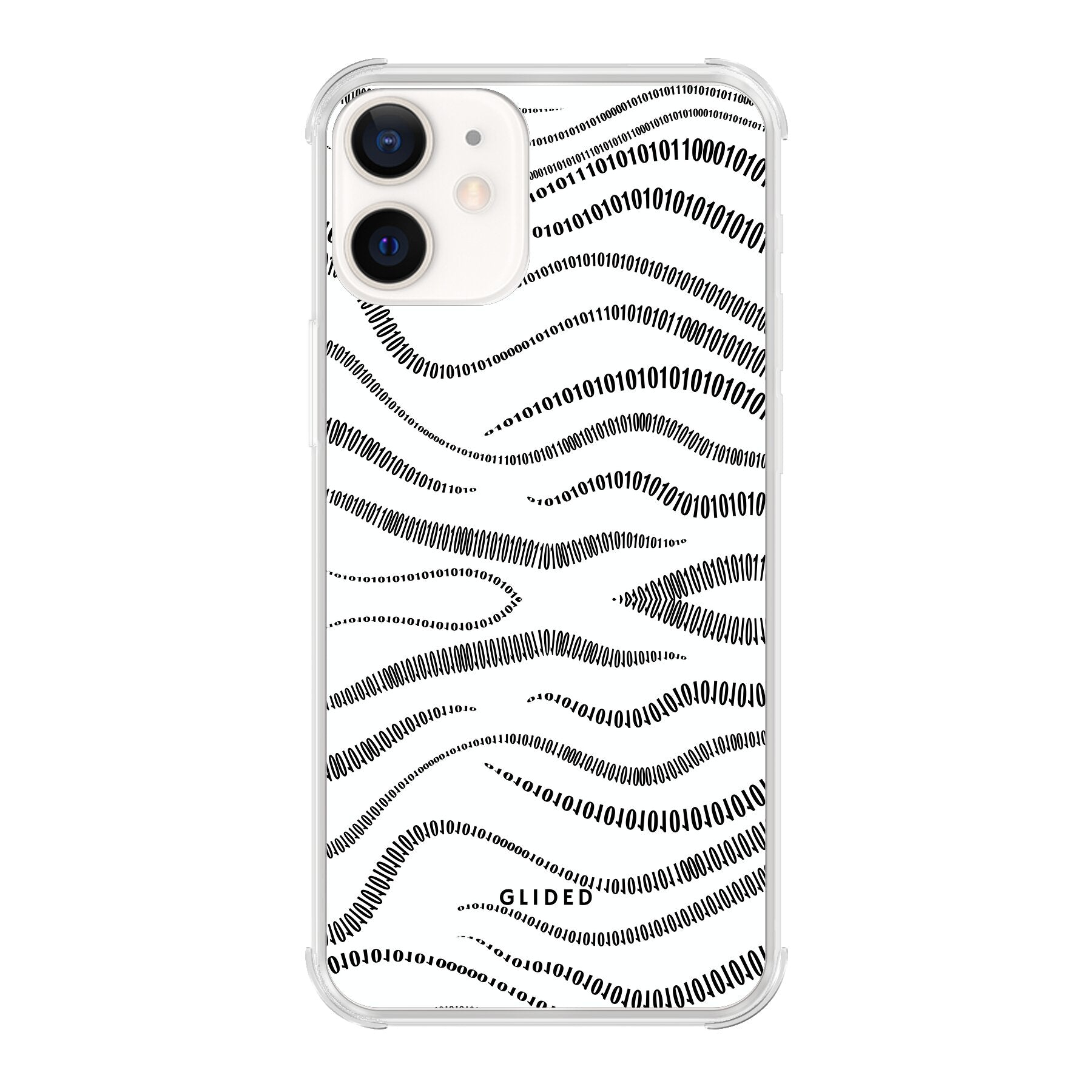 Binary Code - iPhone 12 Handyhülle Bumper case