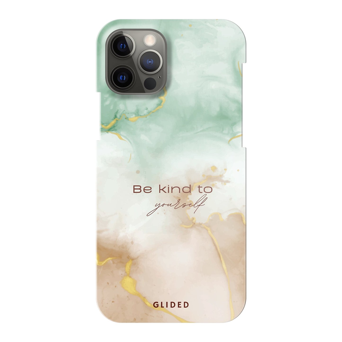 Kind to yourself - iPhone 12 Handyhülle Hard Case