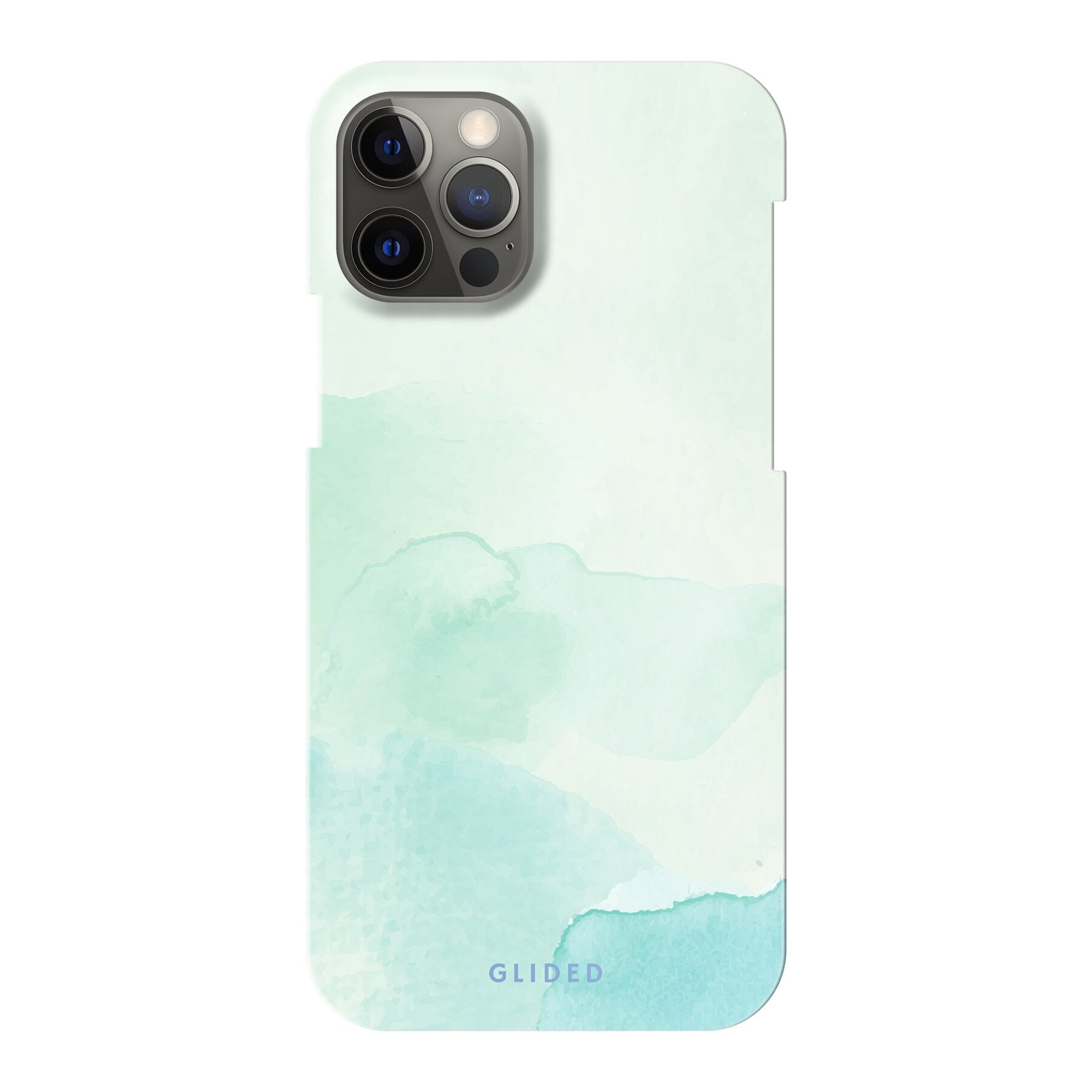 Turquoise Art - iPhone 12 Handyhülle Hard Case