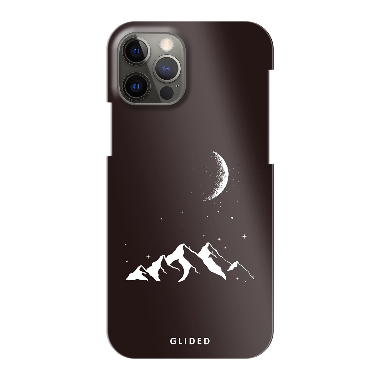 Midnight Peaks - iPhone 12 Handyhülle Hard Case