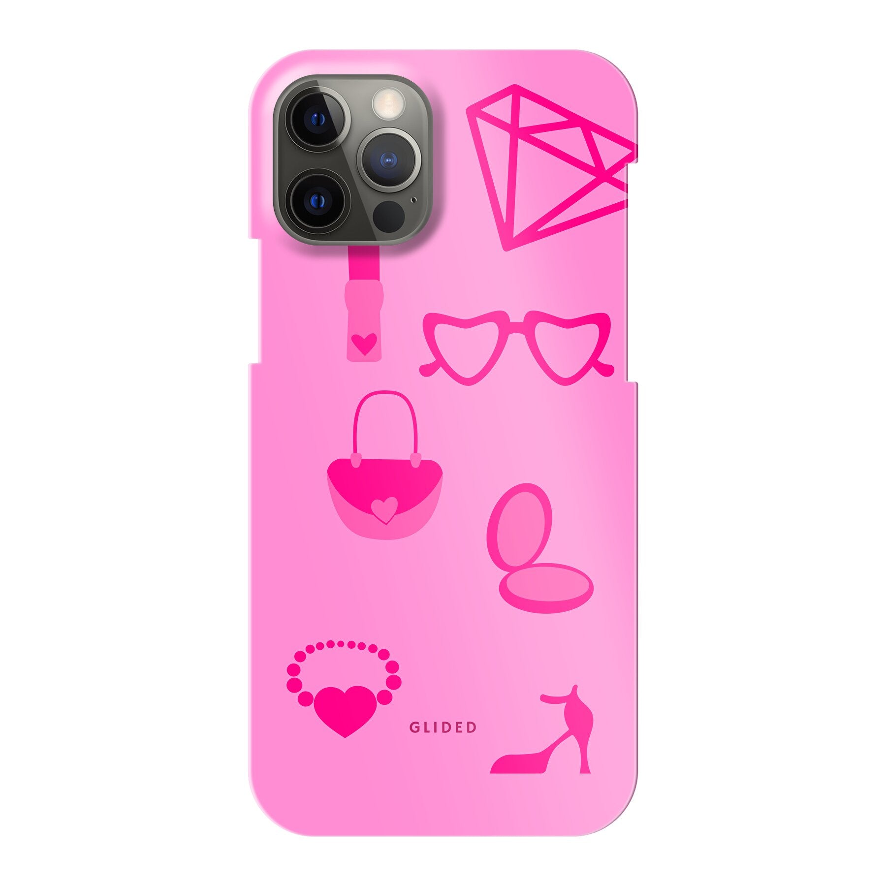 Glamor - iPhone 12 Handyhülle Hard Case