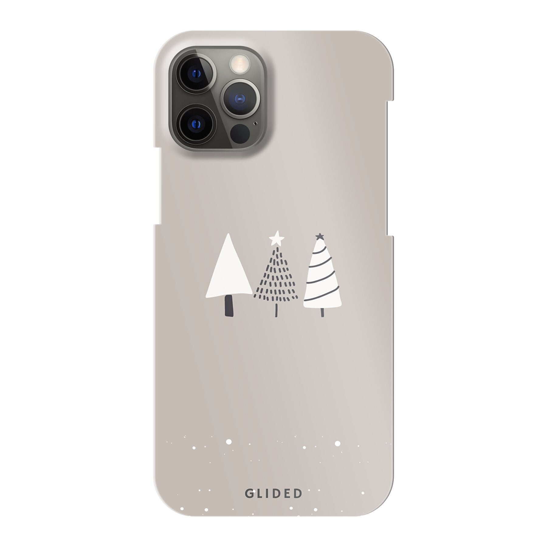 Snowscape - iPhone 12 Handyhülle Hard Case