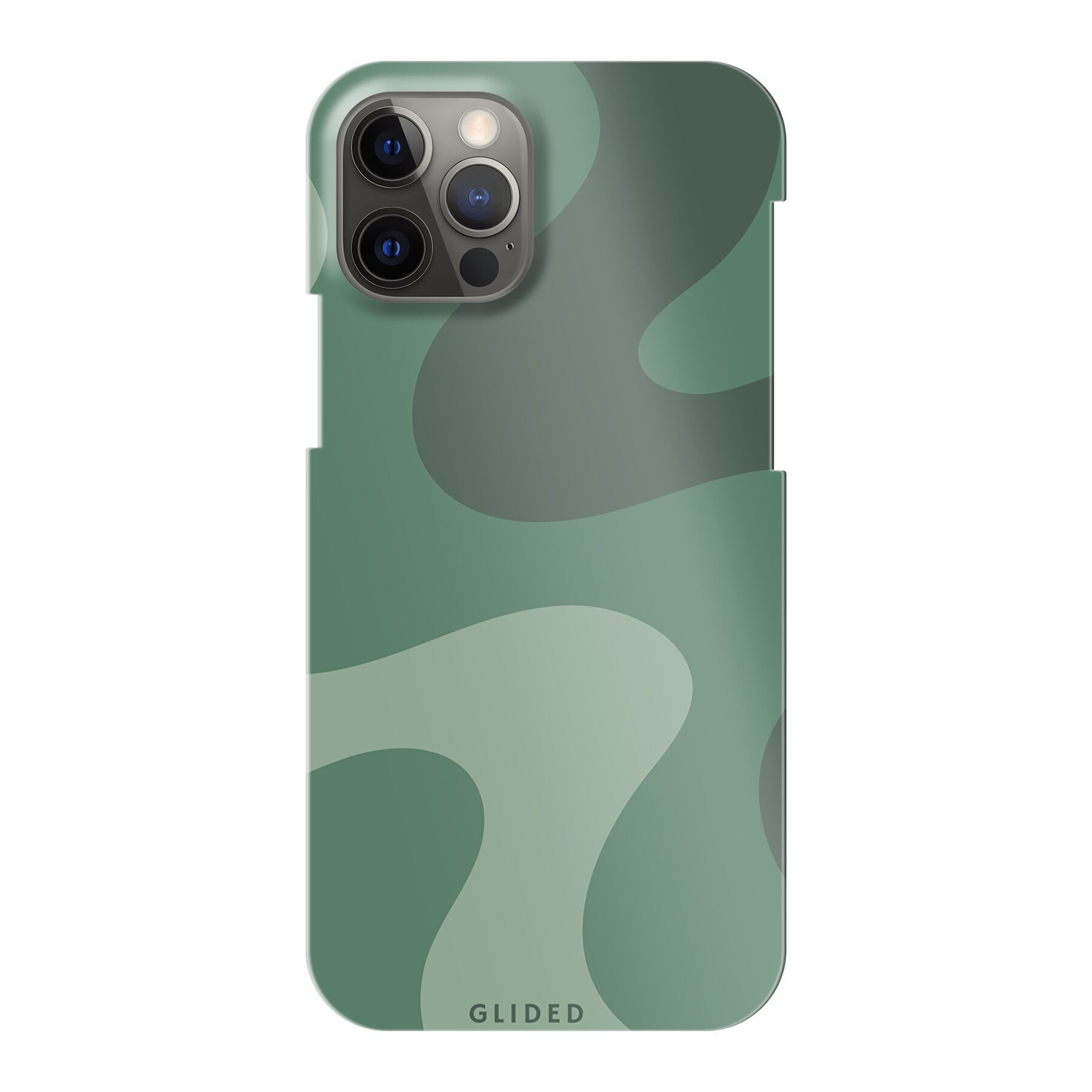 Green Wave - iPhone 12 Handyhülle Hard Case