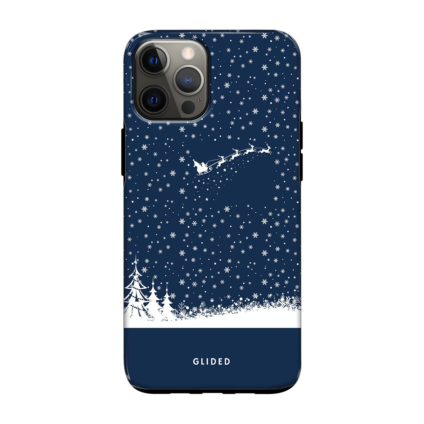 Flying Santa - iPhone 12 Handyhülle MagSafe Tough case