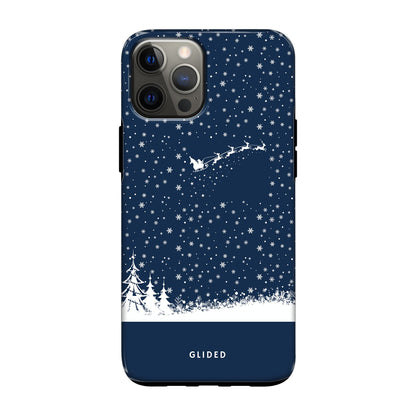 Flying Santa - iPhone 12 Handyhülle MagSafe Tough case