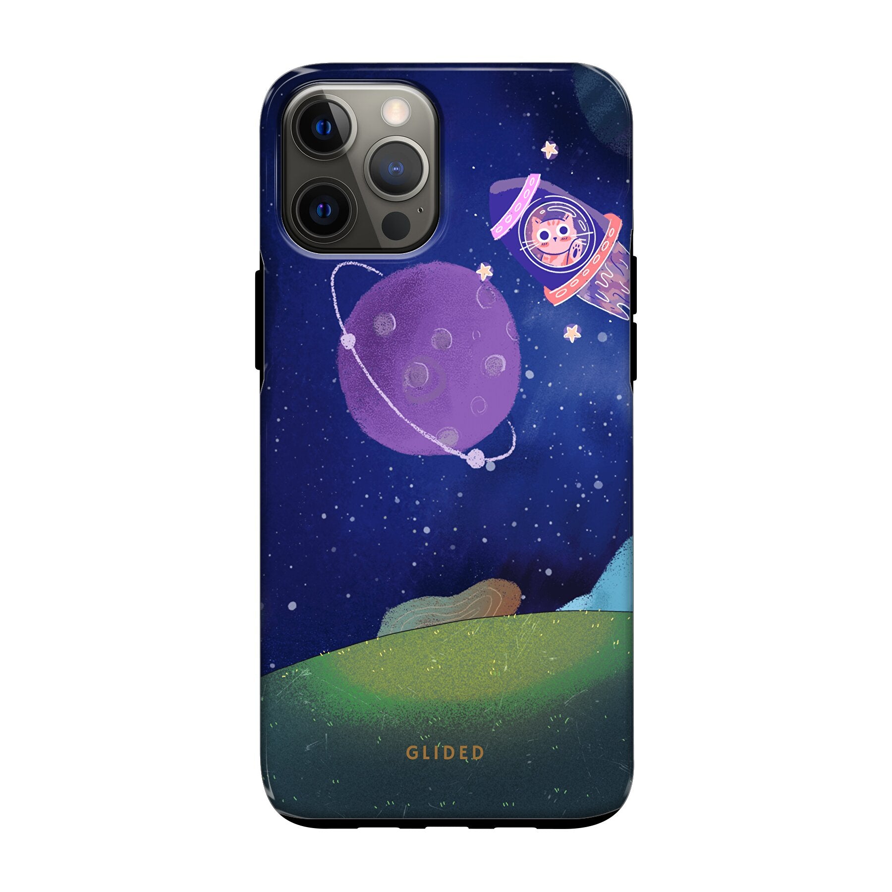 Galaxy Cat - iPhone 12 Handyhülle MagSafe Tough case