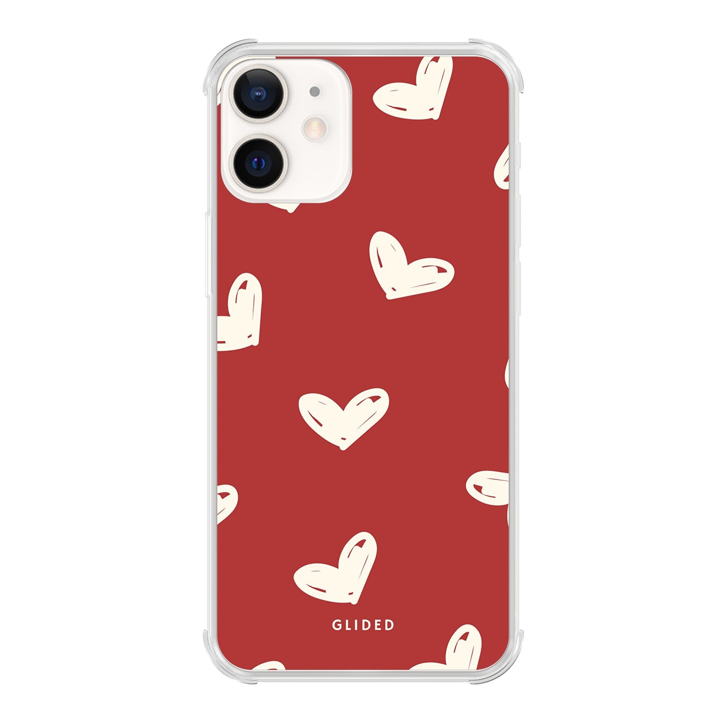 Red Love - iPhone 12 Pro - Bumper case