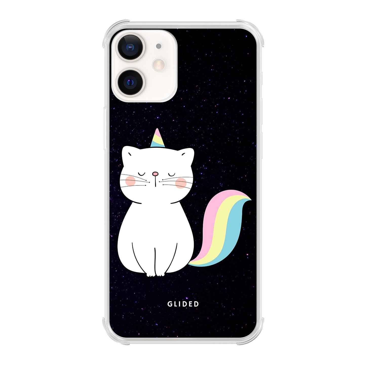 Unicorn Cat - iPhone 12 Pro Handyhülle Bumper case