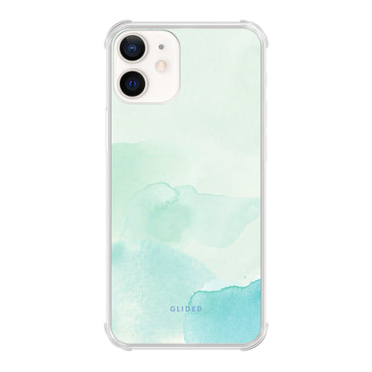 Turquoise Art - iPhone 12 Pro Handyhülle Bumper case