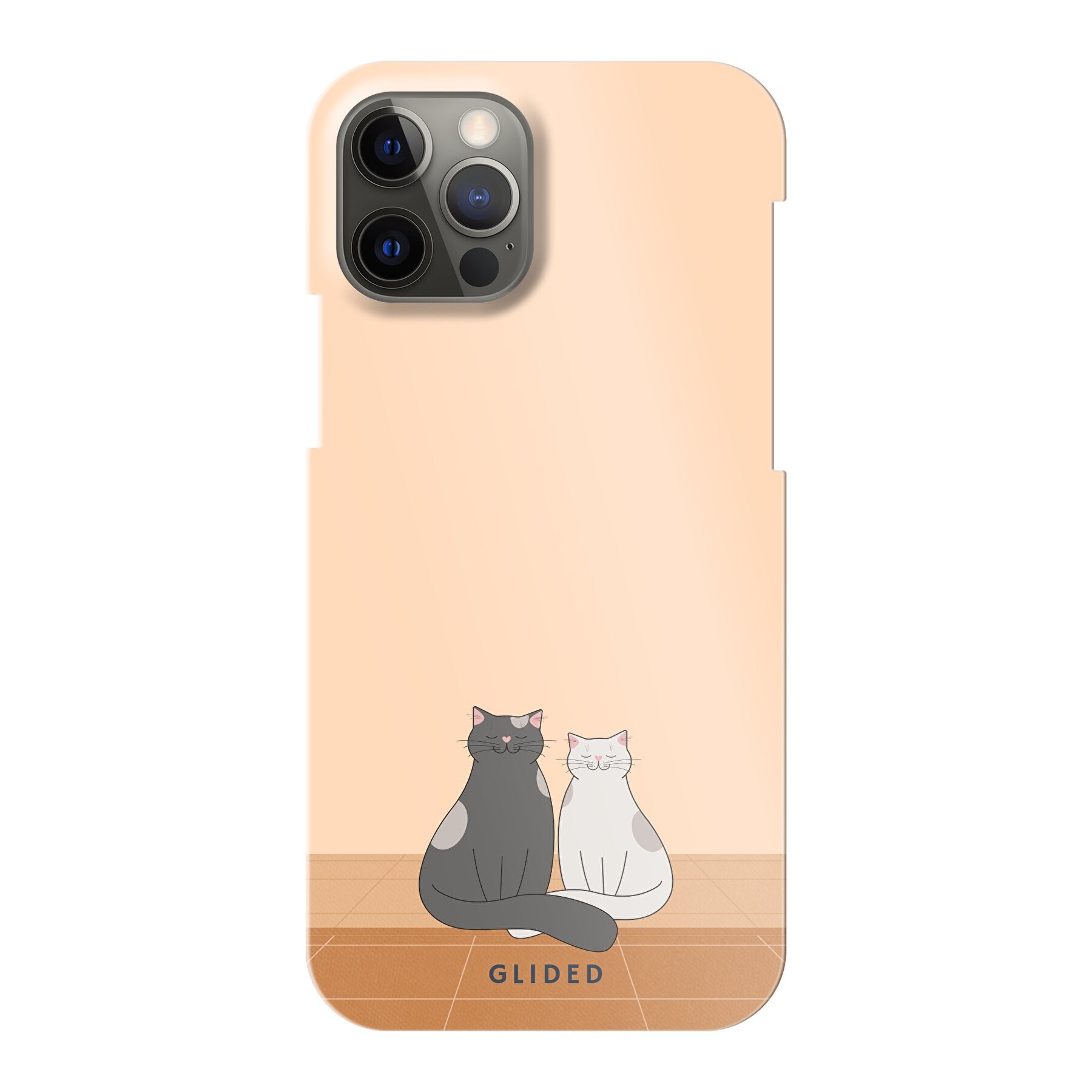 Catty Friends - iPhone 12 Pro Handyhülle Hard Case