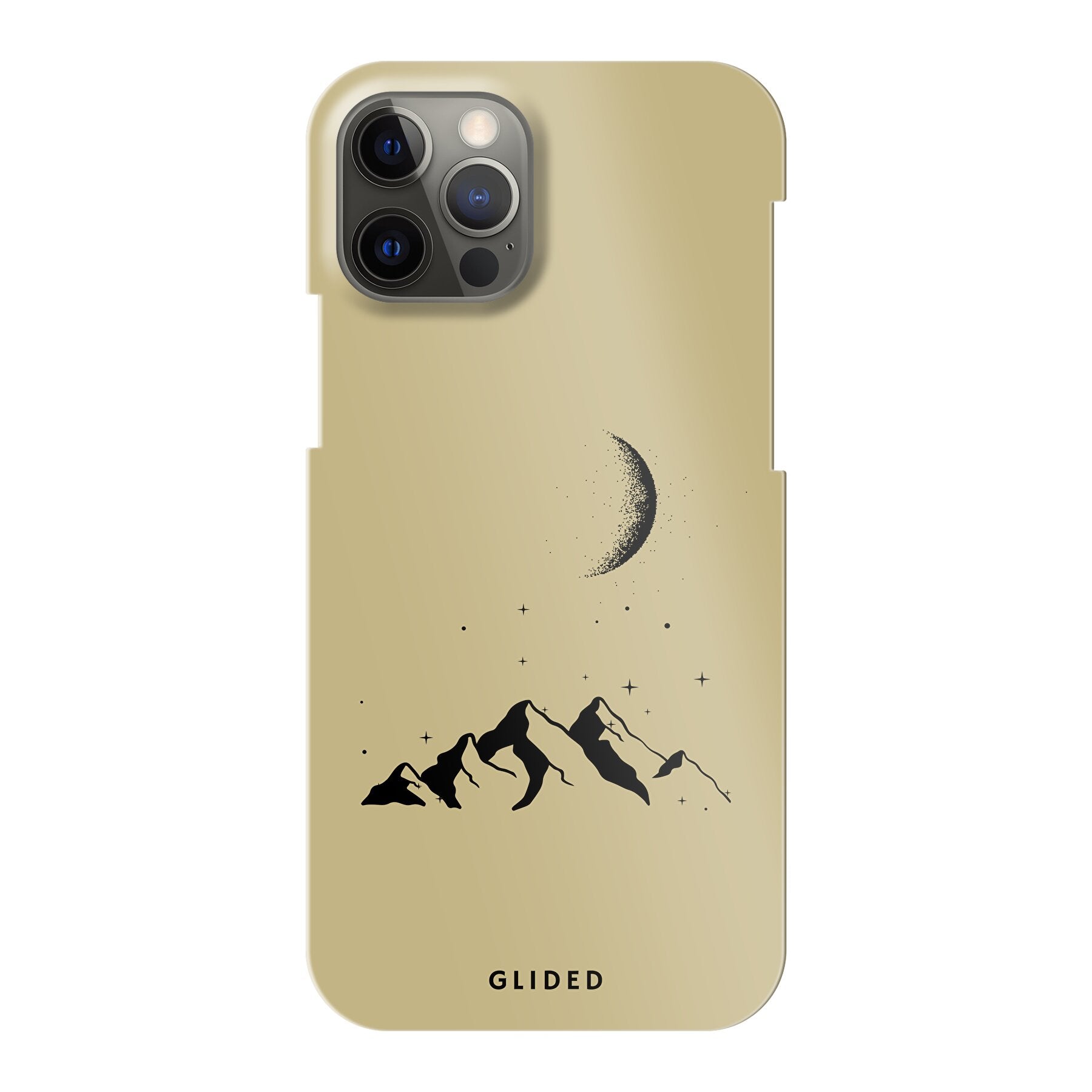 Lunar Peaks - iPhone 12 Pro Handyhülle Hard Case