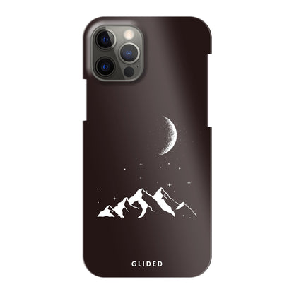 Midnight Peaks - iPhone 12 Pro Handyhülle Hard Case