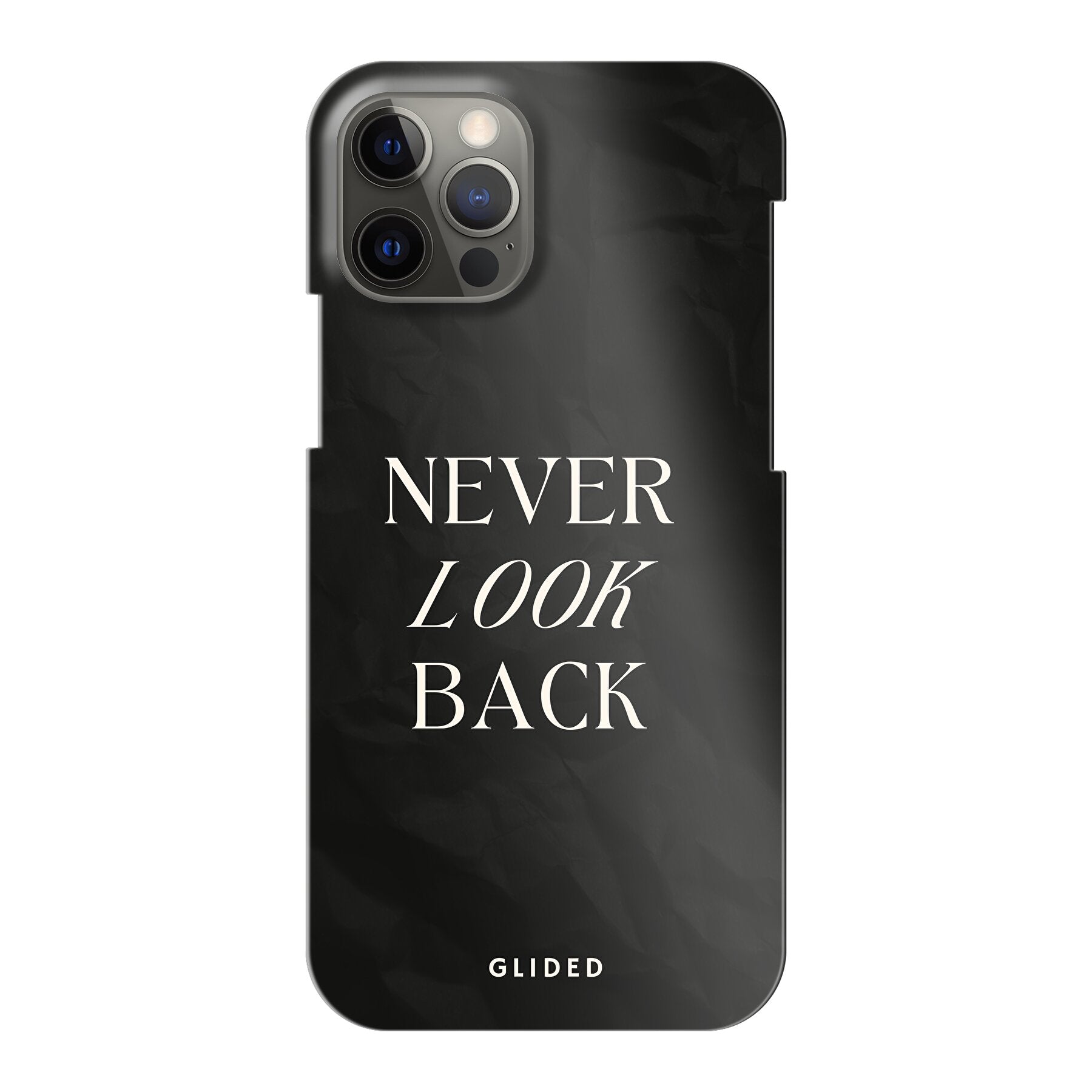 Never Back - iPhone 12 Pro Handyhülle Hard Case