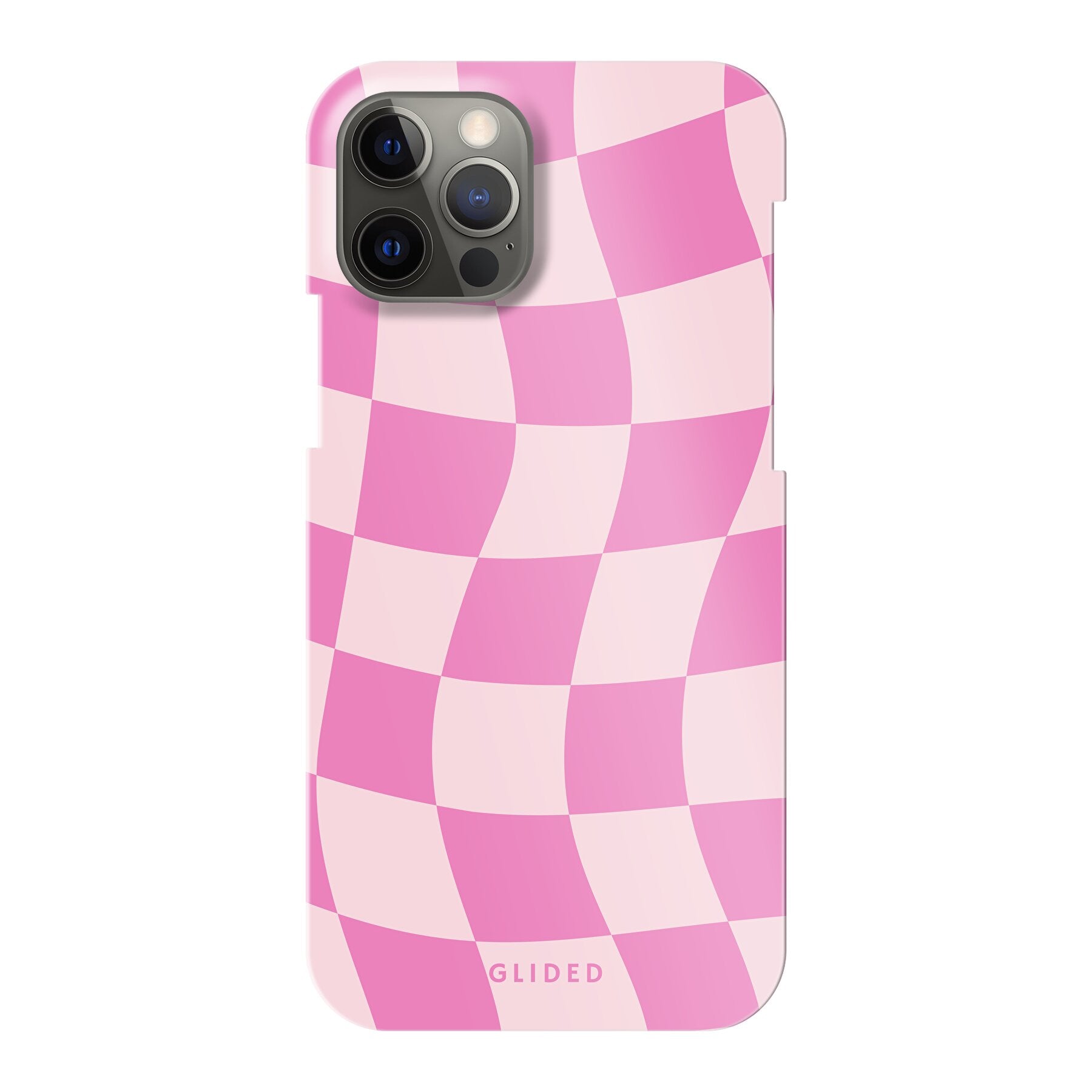 Pink Chess - iPhone 12 Pro Handyhülle Hard Case