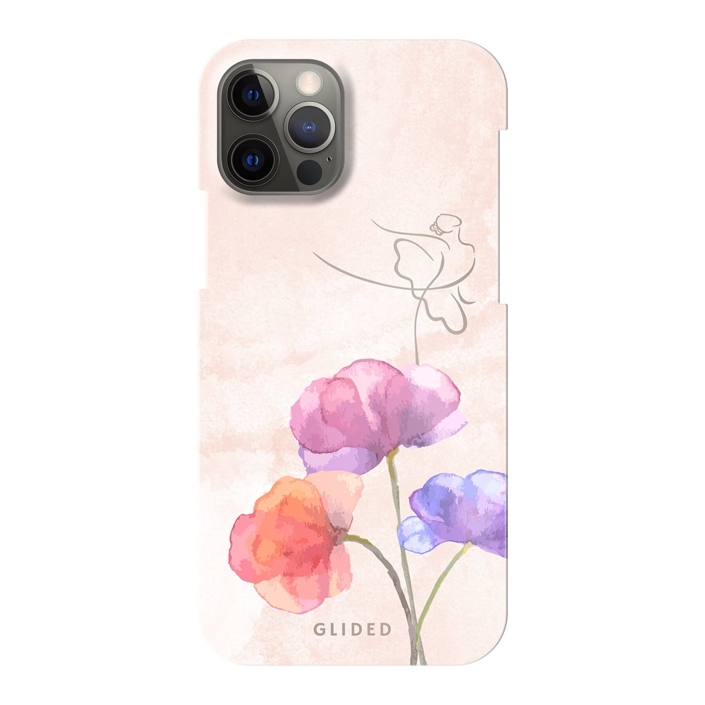 Blossom - iPhone 12 Pro Handyhülle Hard Case