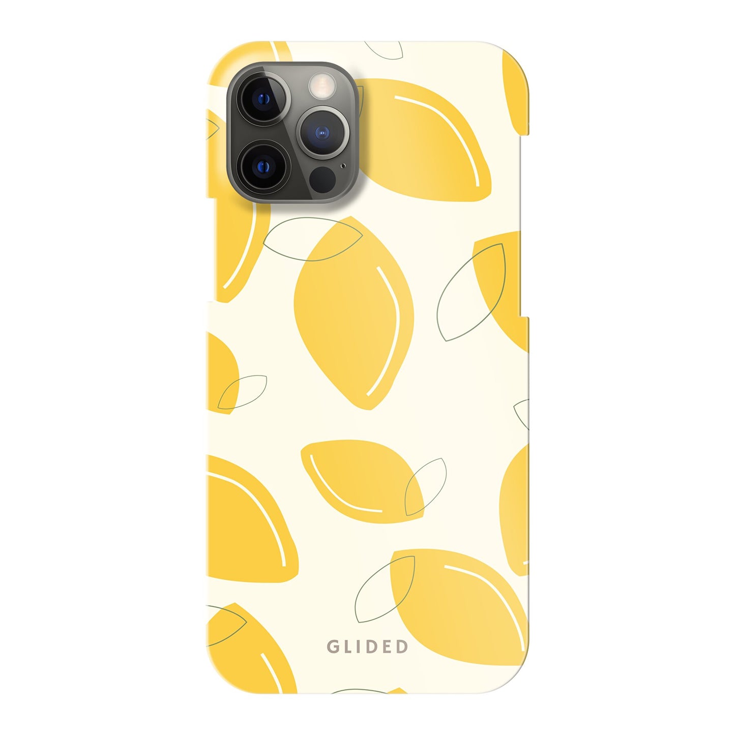 Abstract Lemon - iPhone 12 Pro - Hard Case