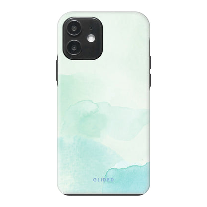 Turquoise Art - iPhone 12 Pro Handyhülle MagSafe Tough case