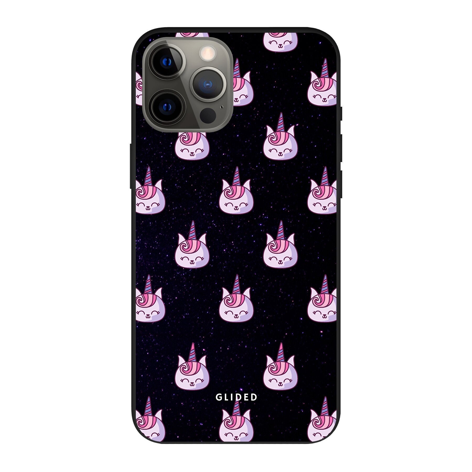 Unicorn Meow - iPhone 12 Pro Max Handyhülle Biologisch Abbaubar