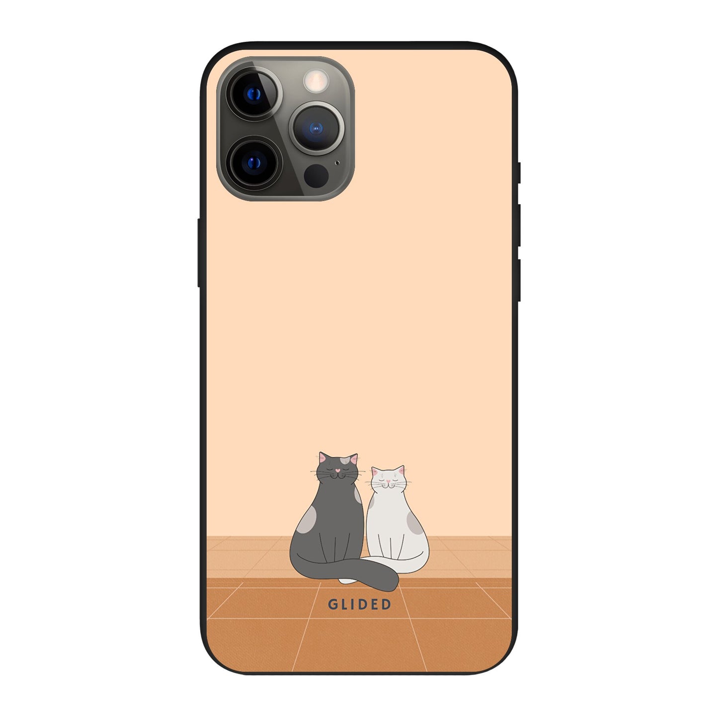 Catty Friends - iPhone 12 Pro Max Handyhülle Biologisch Abbaubar