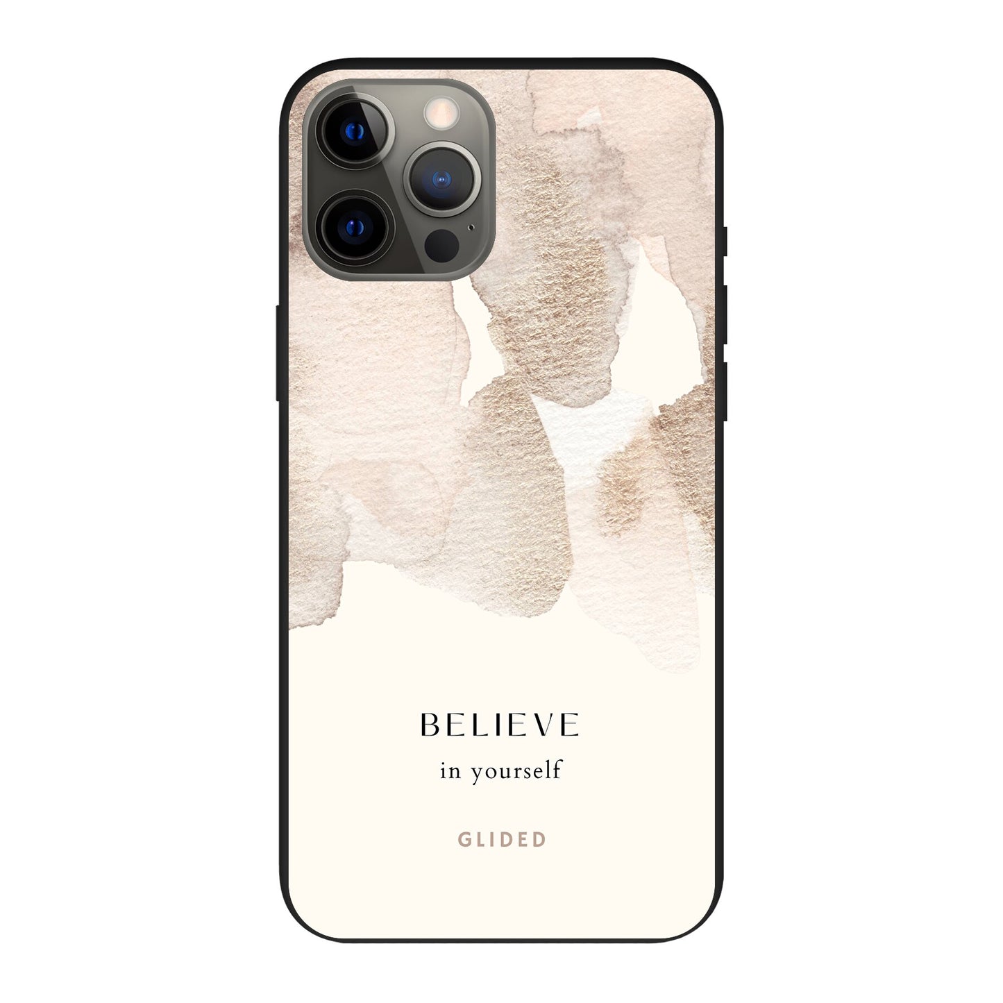 Believe in yourself - iPhone 12 Pro Max Handyhülle Biologisch Abbaubar