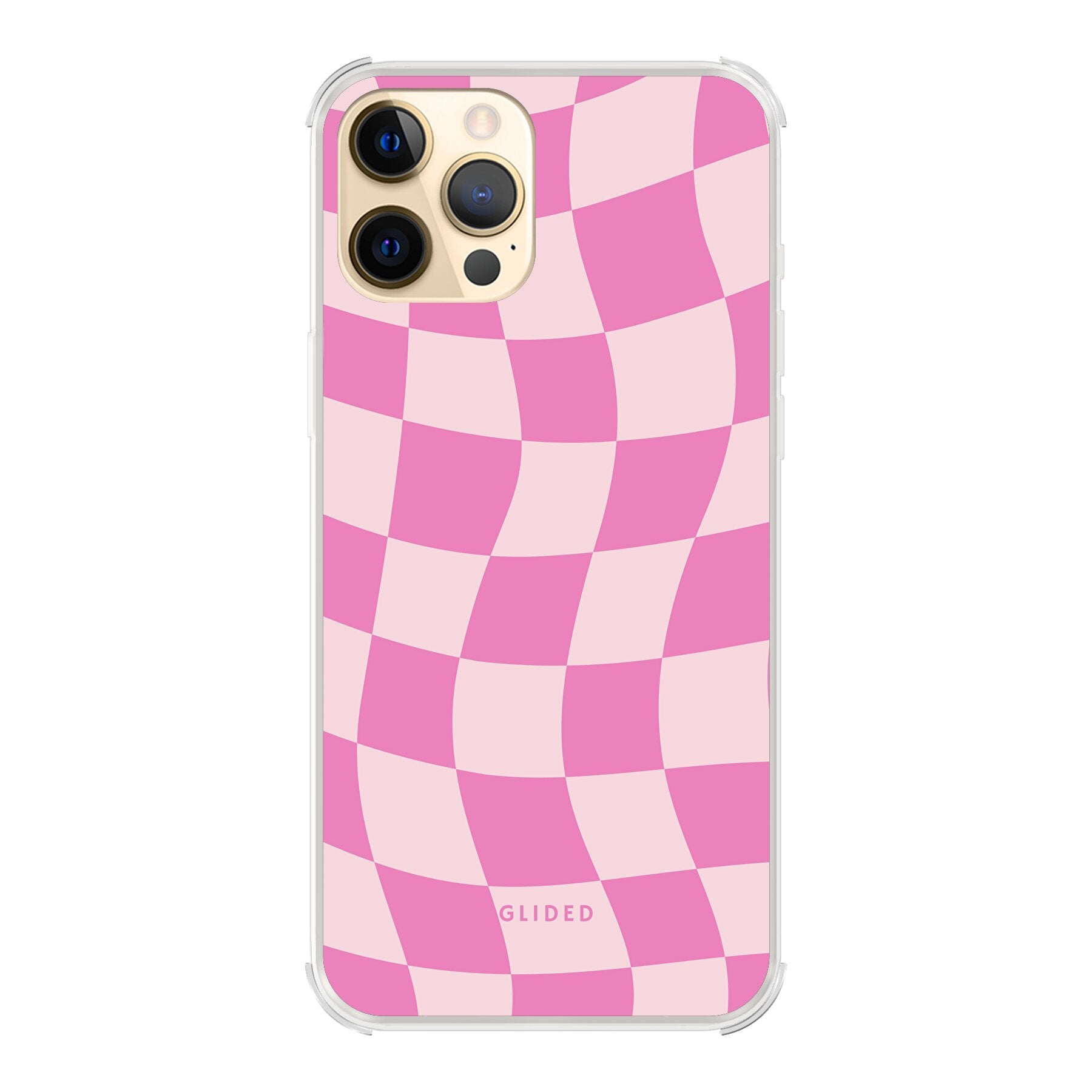 Pink Chess - iPhone 12 Pro Max Handyhülle Bumper case