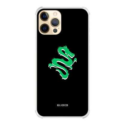 Emerald Dragon - iPhone 12 Pro Max Handyhülle Bumper case