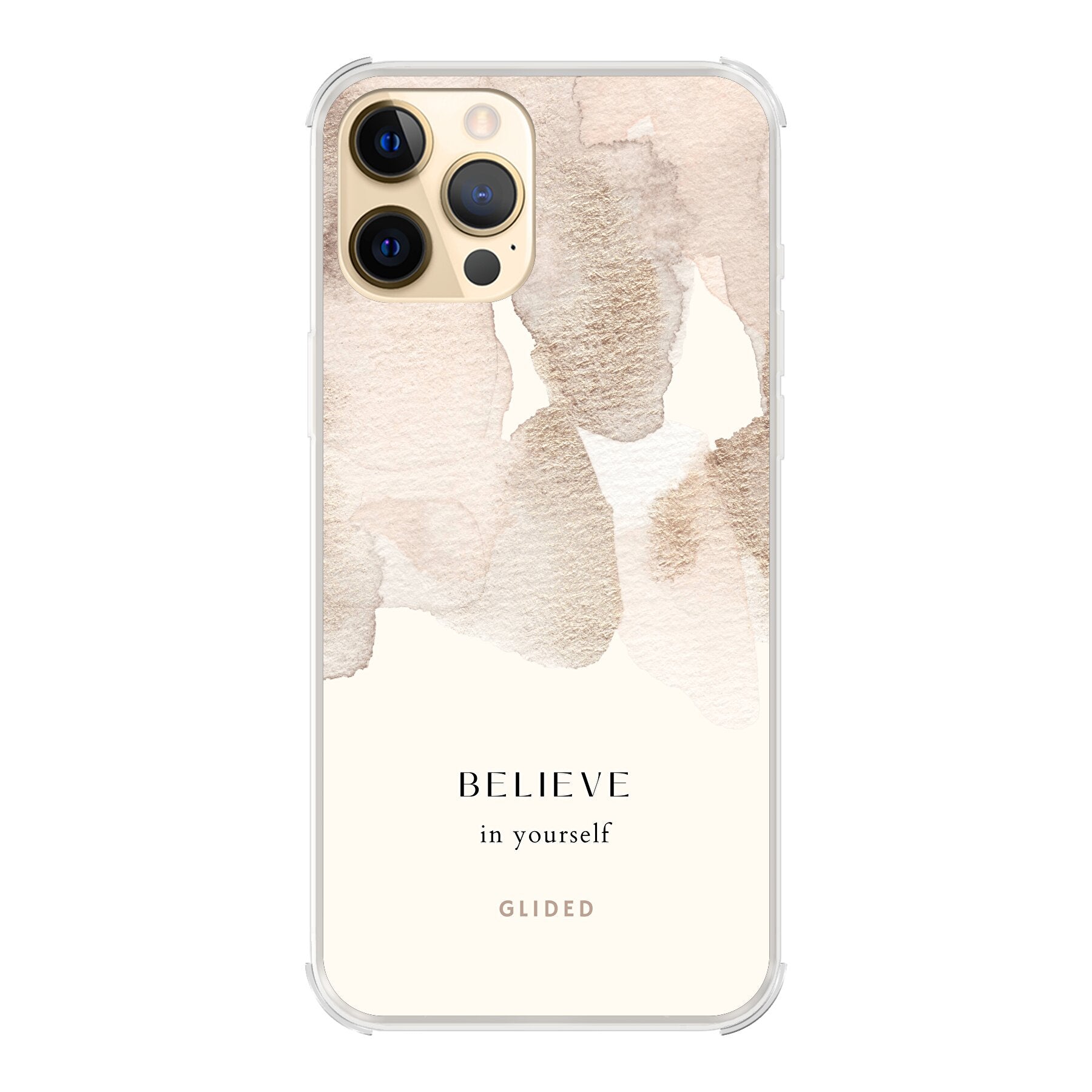 Believe in yourself - iPhone 12 Pro Max Handyhülle Bumper case