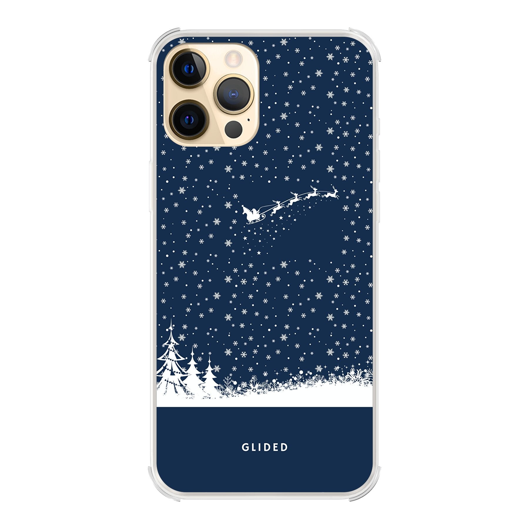 Flying Santa - iPhone 12 Pro Max Handyhülle Bumper case