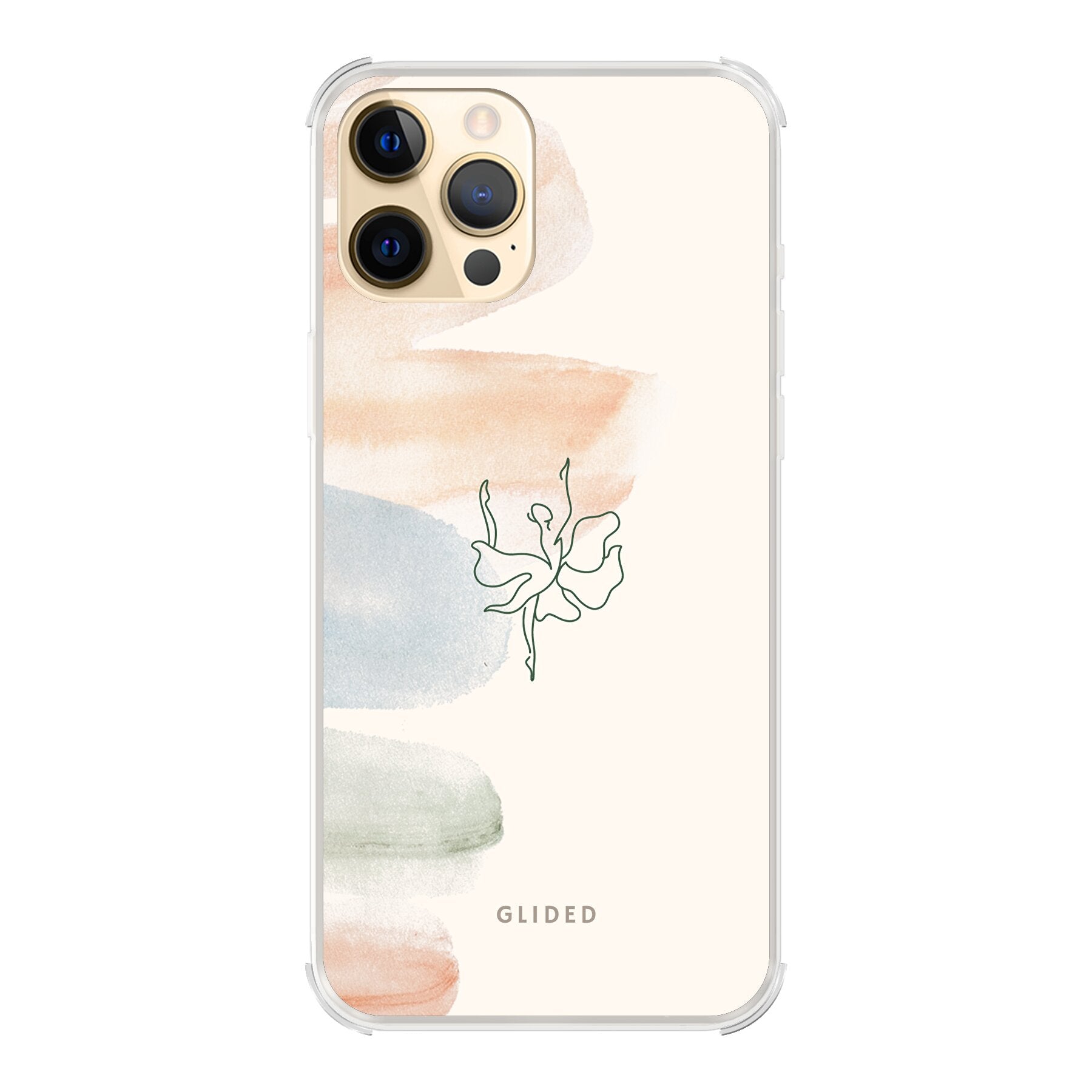 Aquarelle - iPhone 12 Pro Max Handyhülle Bumper case