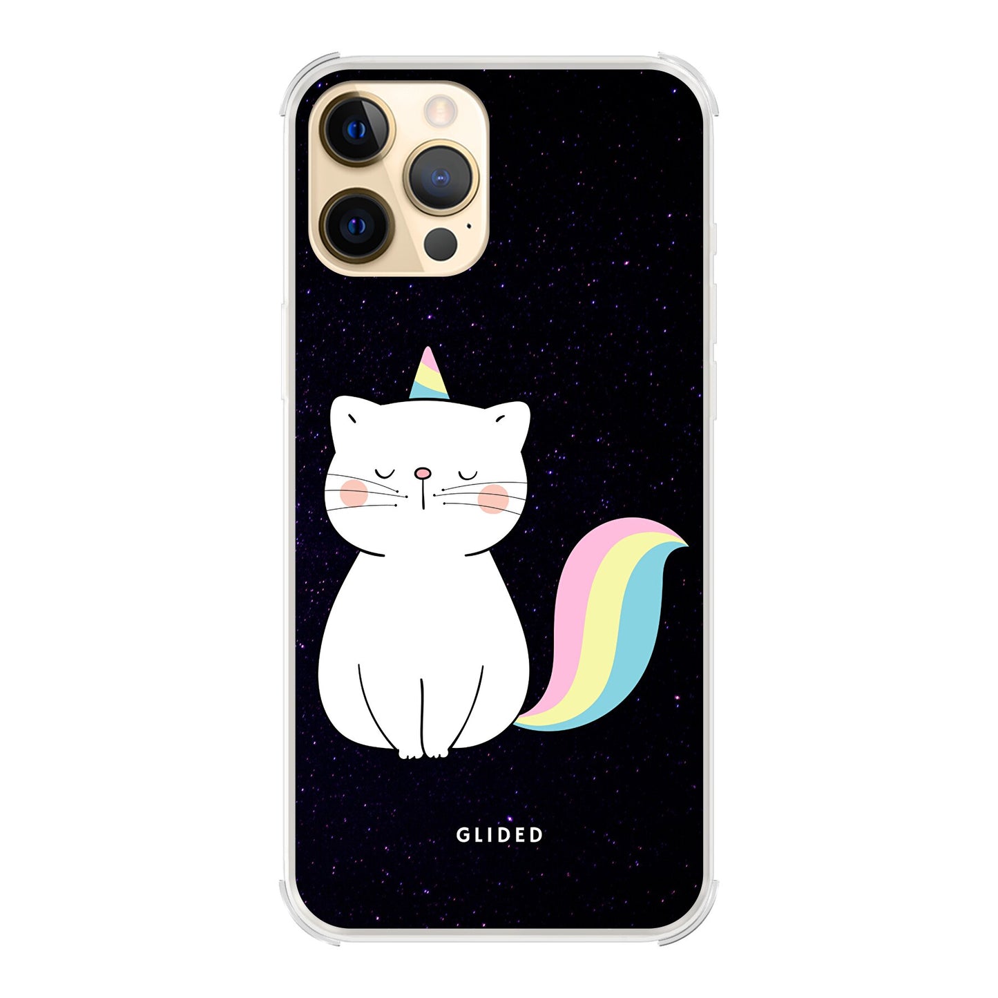 Unicorn Cat - iPhone 12 Pro Max Handyhülle Bumper case