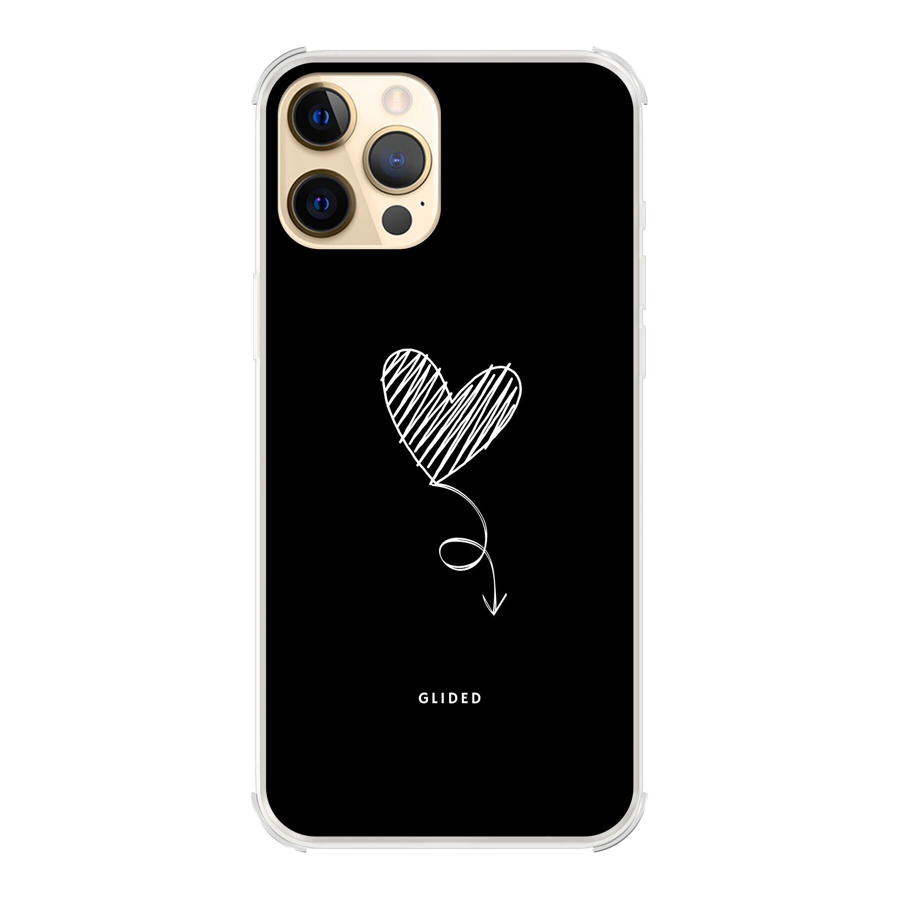 Dark Heart - iPhone 12 Pro Max Handyhülle Bumper case