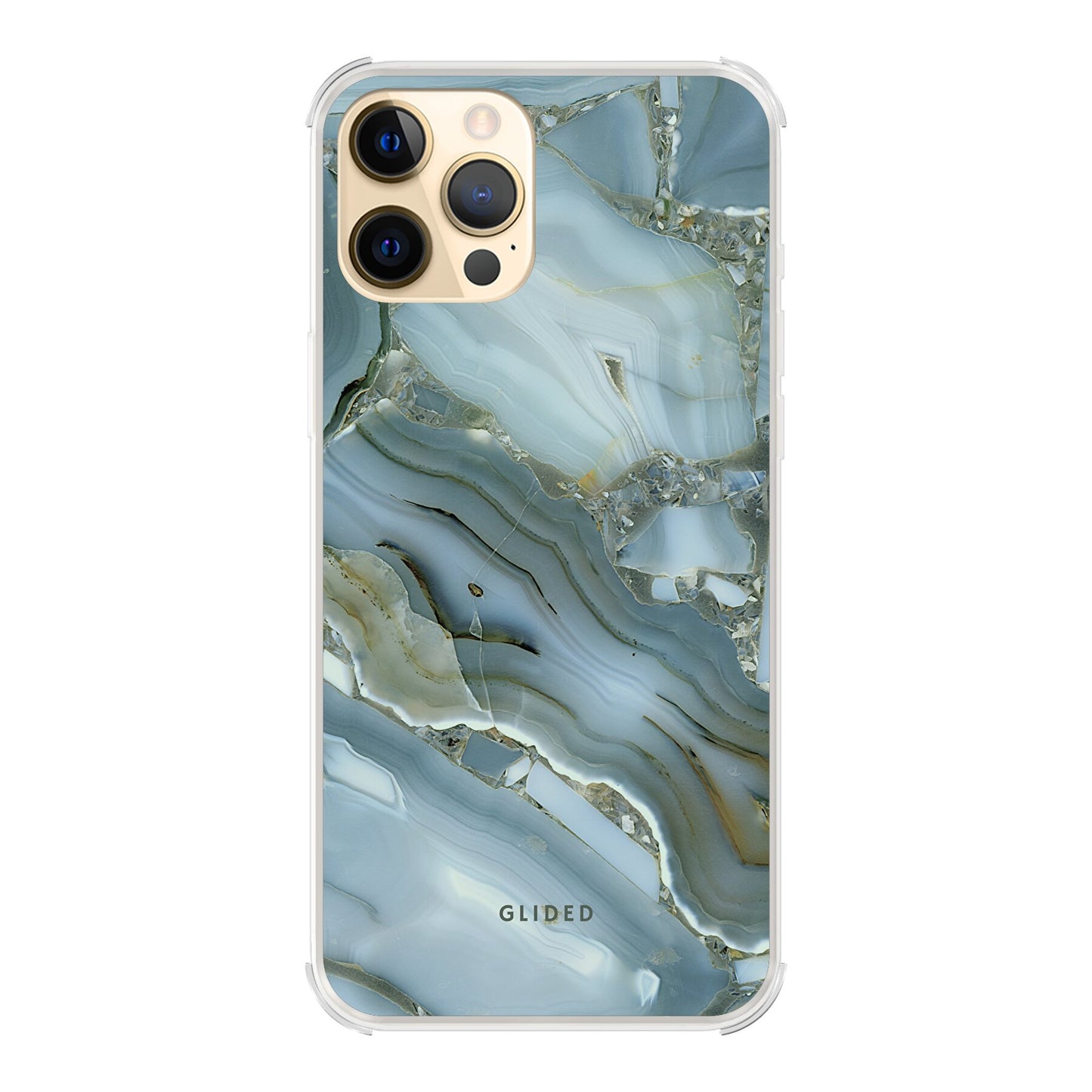 Green Marble - iPhone 12 Pro Max Handyhülle Bumper case