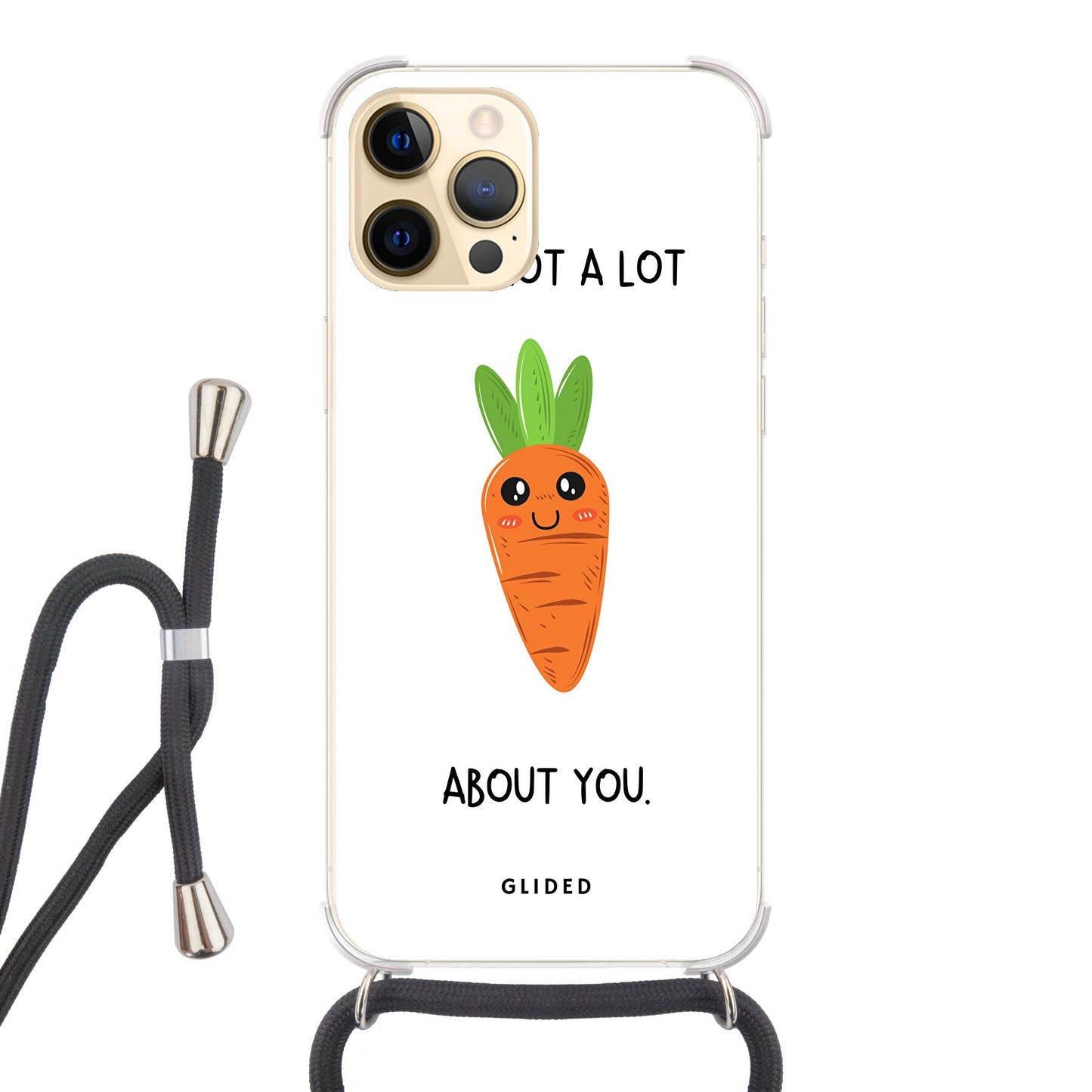 Lots Carrots - iPhone 12 Pro Max - Crossbody case mit Band