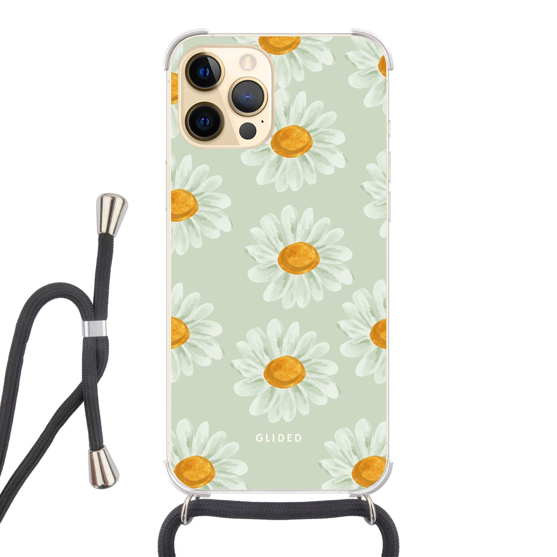 Daisy - iPhone 12 Pro Max Handyhülle Crossbody case mit Band