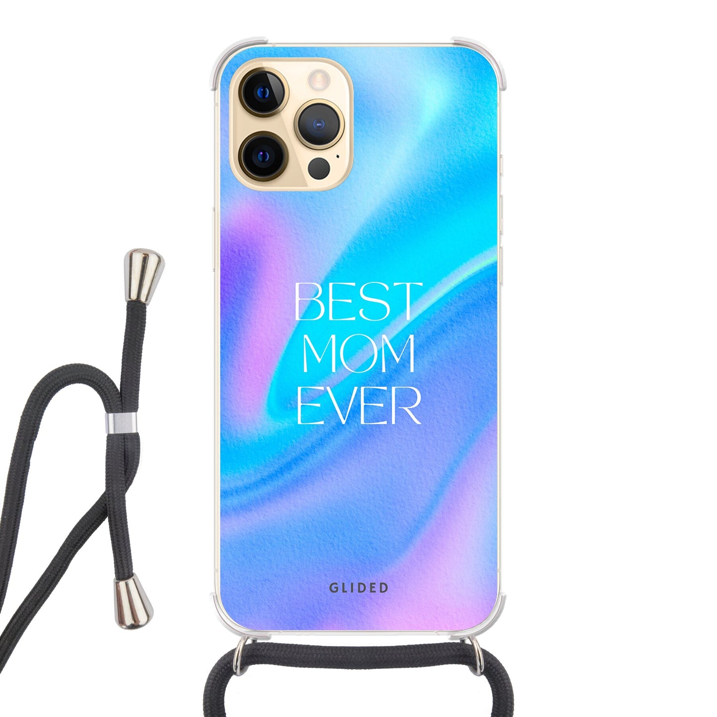 Best Mom - iPhone 12 Pro Max - Crossbody case mit Band