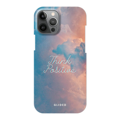 Think positive - iPhone 12 Pro Max Handyhülle Hard Case