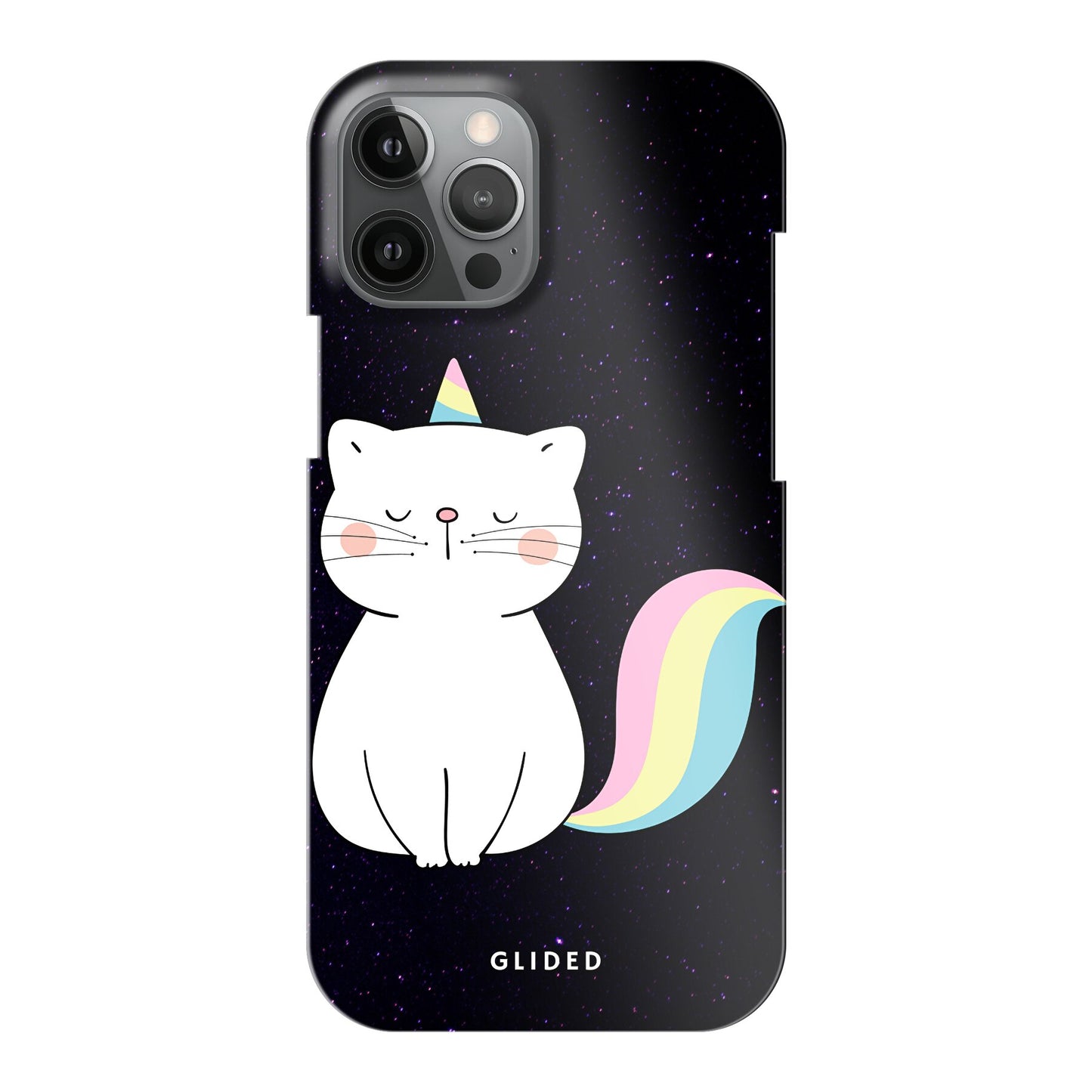 Unicorn Cat - iPhone 12 Pro Max Handyhülle Hard Case