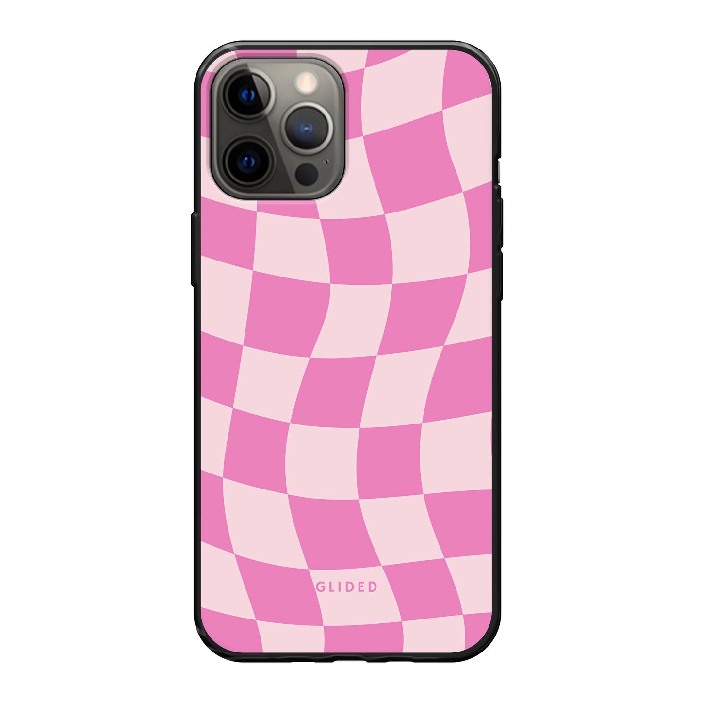 Pink Chess - iPhone 12 Pro Max Handyhülle Soft case