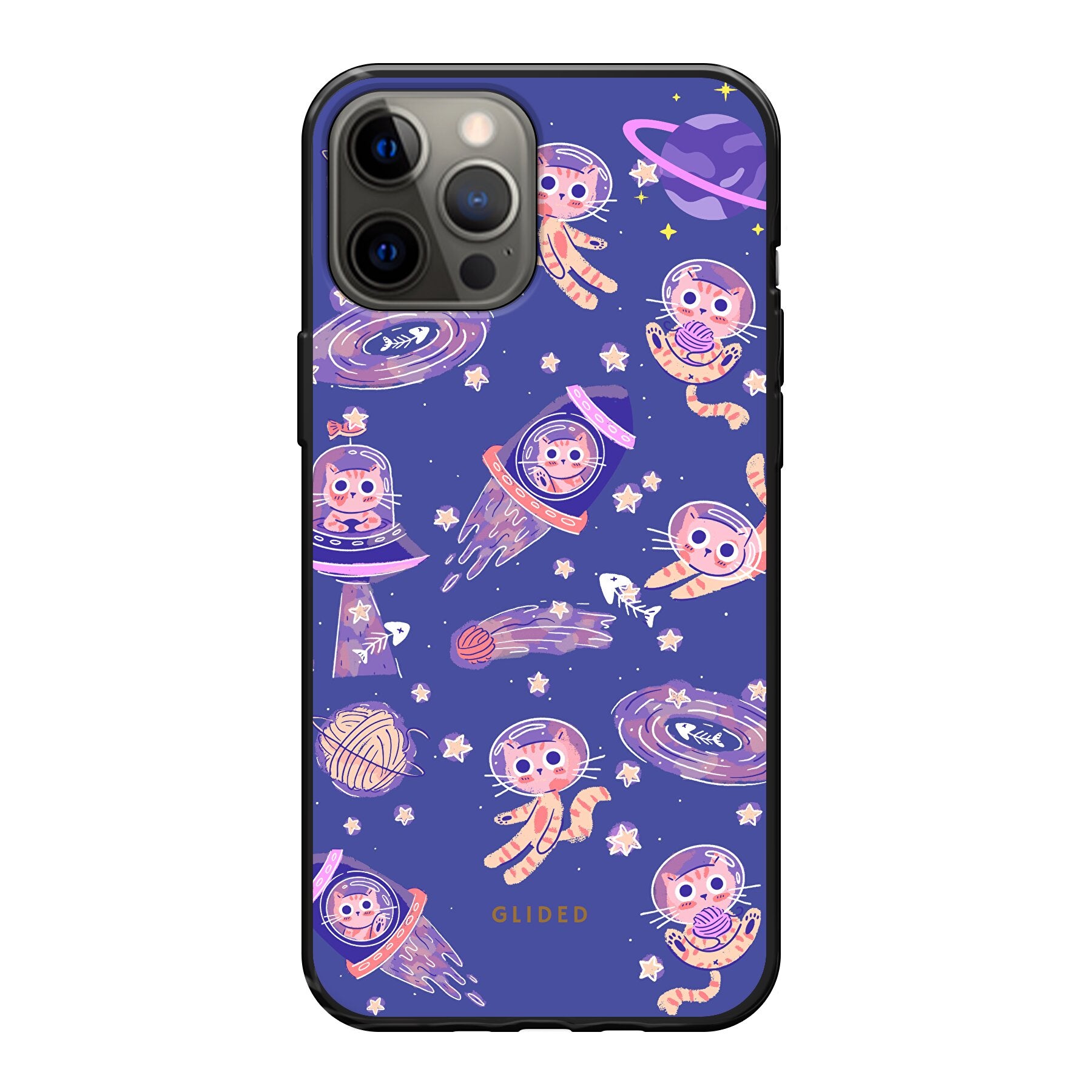 Space Cat - iPhone 12 Pro Max Handyhülle Soft case