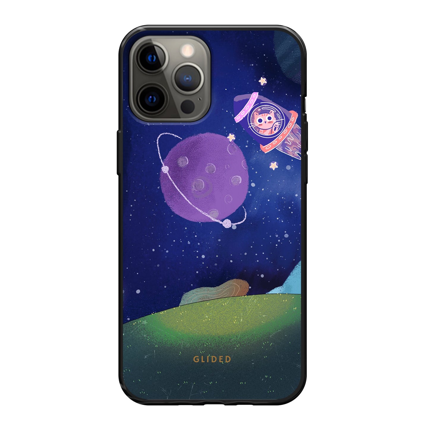 Galaxy Cat - iPhone 12 Pro Max Handyhülle Soft case