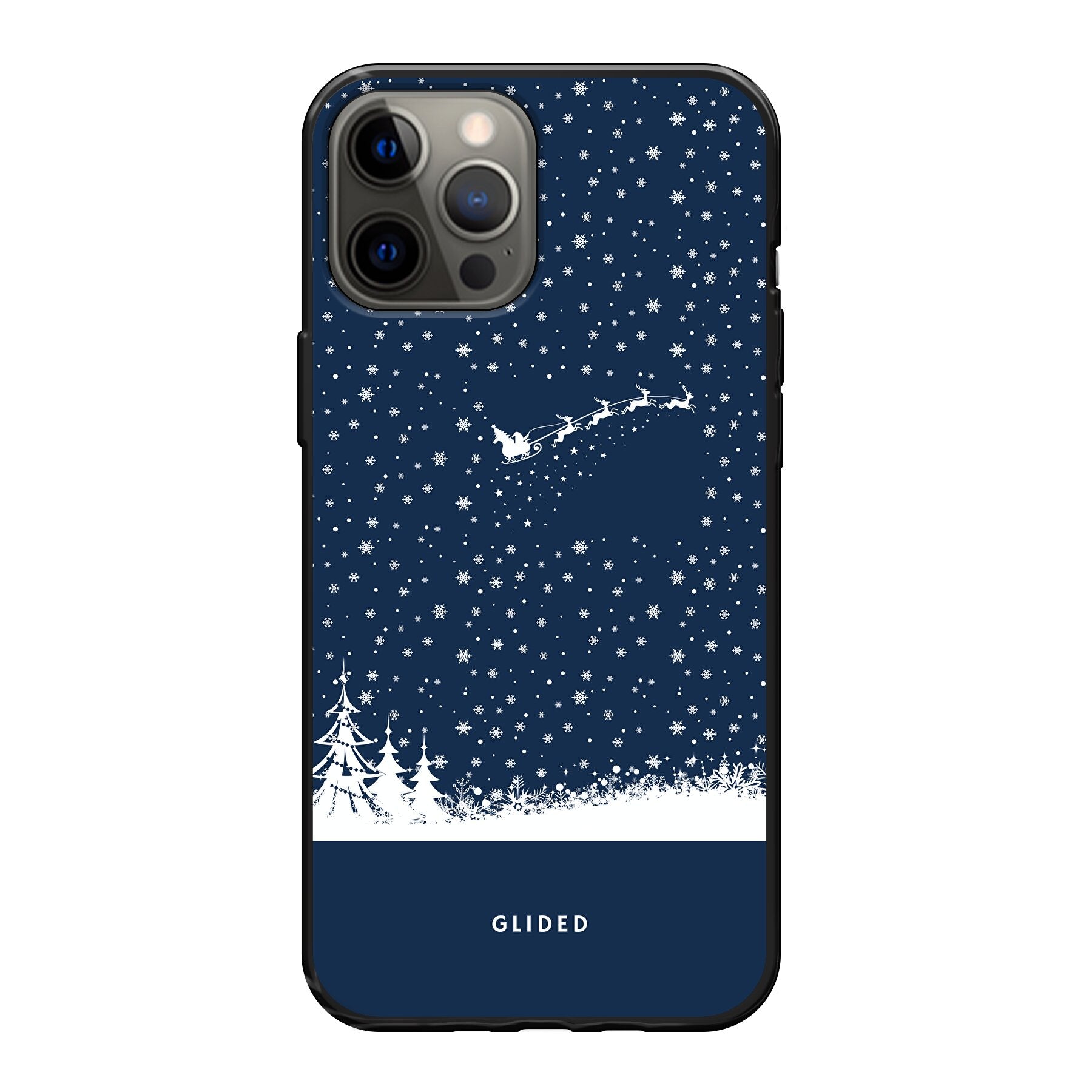 Flying Santa - iPhone 12 Pro Max Handyhülle Soft case