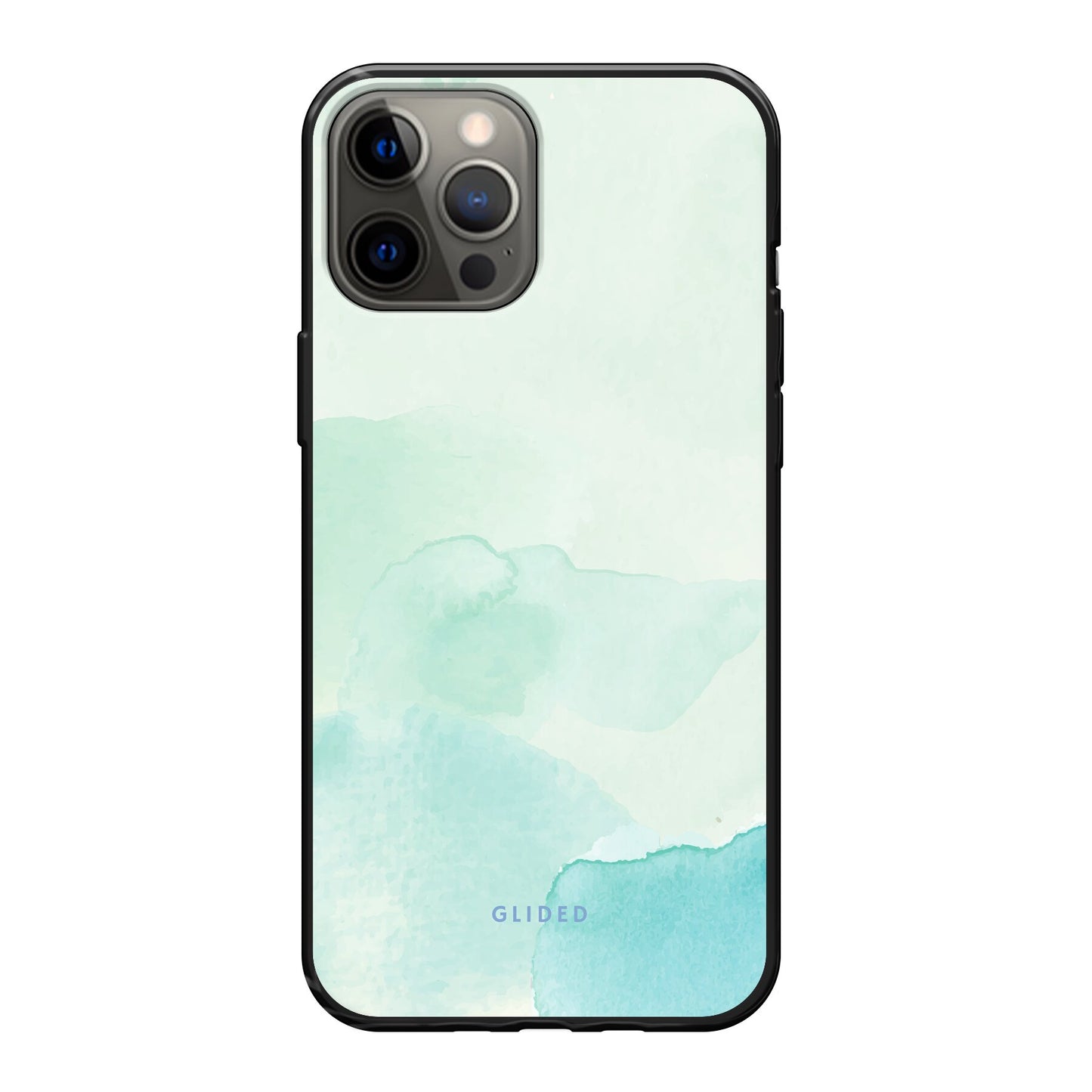 Turquoise Art - iPhone 12 Pro Max Handyhülle Soft case