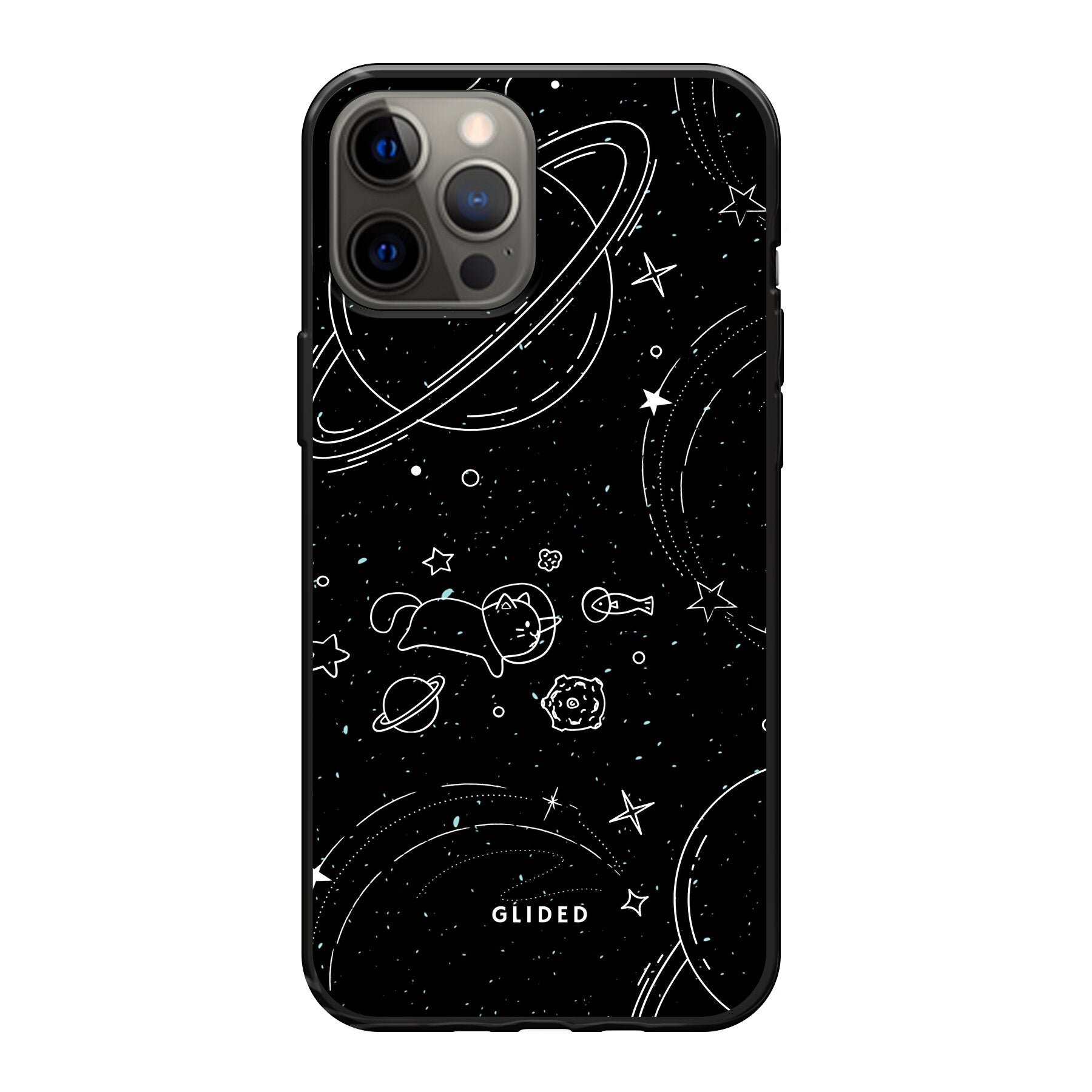 Cosmic Cat - iPhone 12 Pro Max Handyhülle Soft case