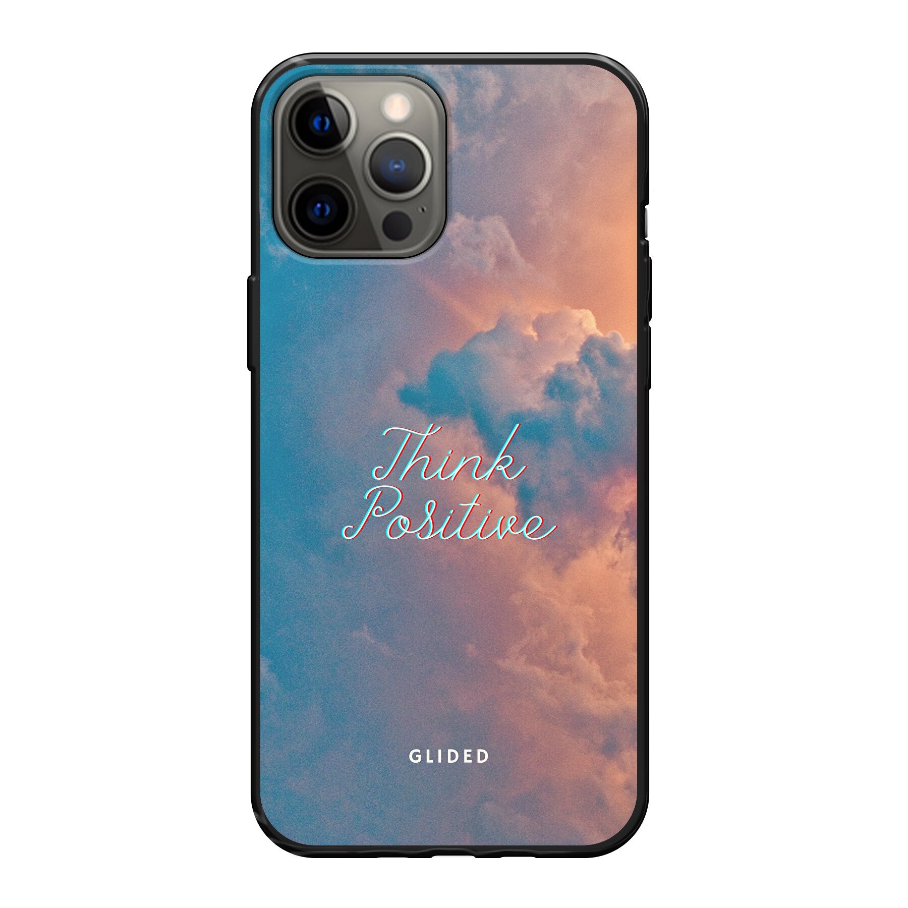 Think positive - iPhone 12 Pro Max Handyhülle Soft case