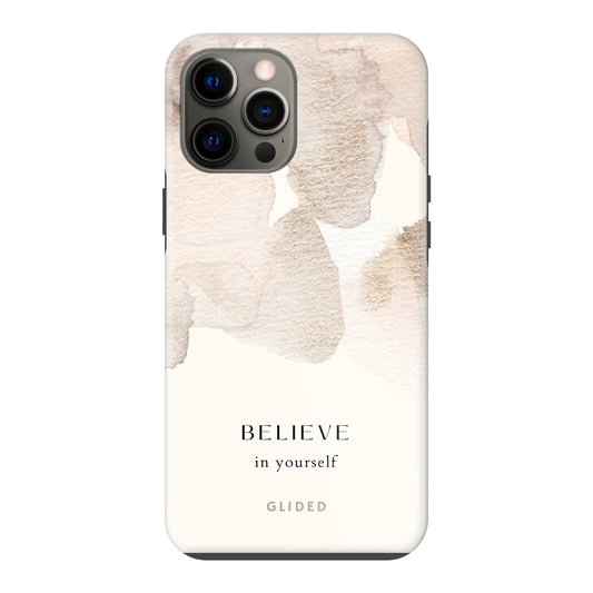 Believe in yourself - iPhone 12 Pro Max Handyhülle Tough case
