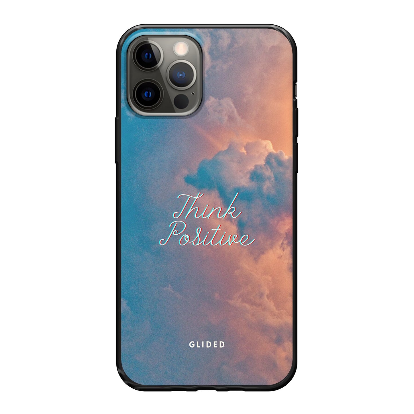 Think positive - iPhone 12 Pro Handyhülle Soft case