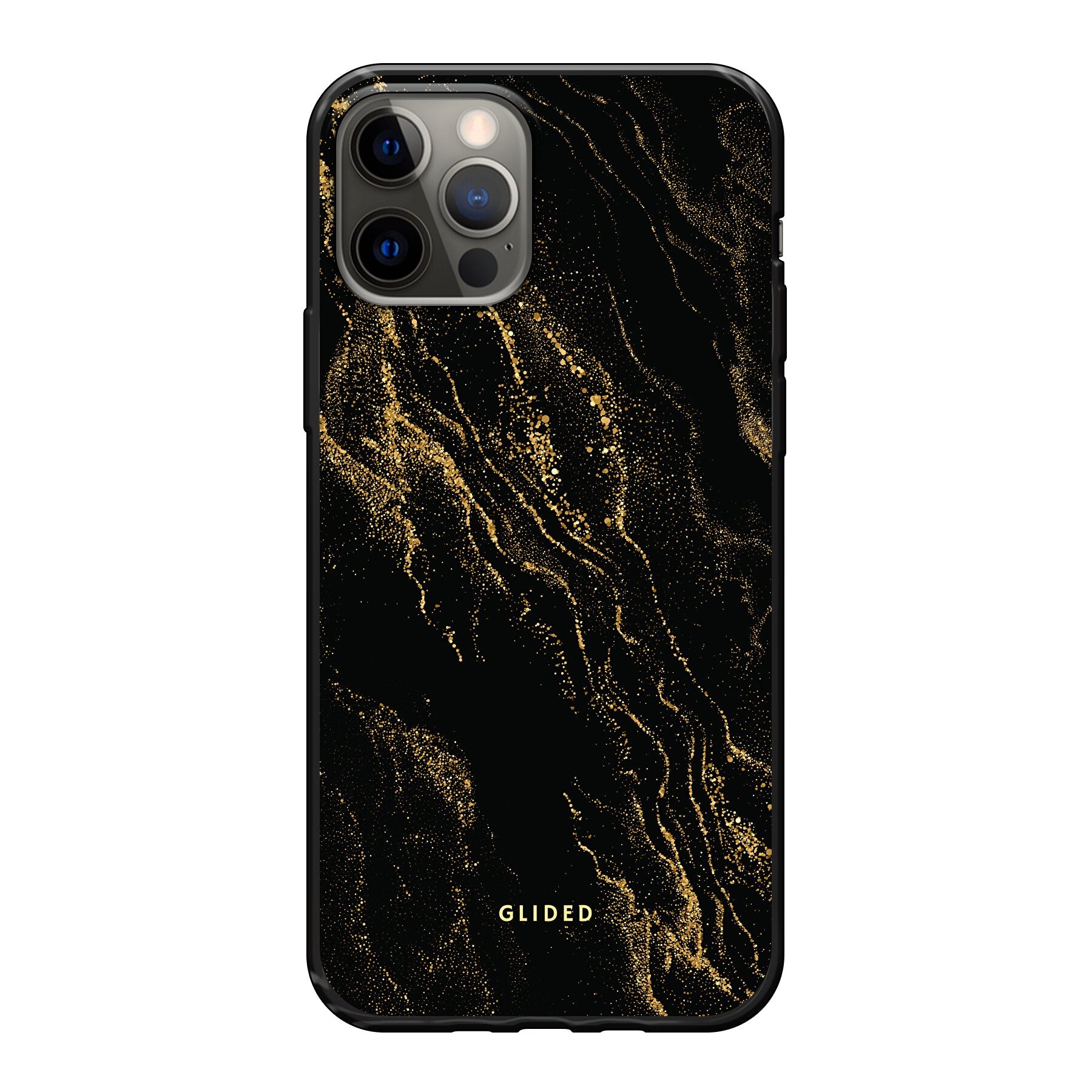 Black Marble - iPhone 12 Pro Handyhülle Soft case