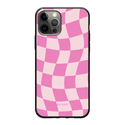 Pink Chess - iPhone 12 Pro Handyhülle Soft case