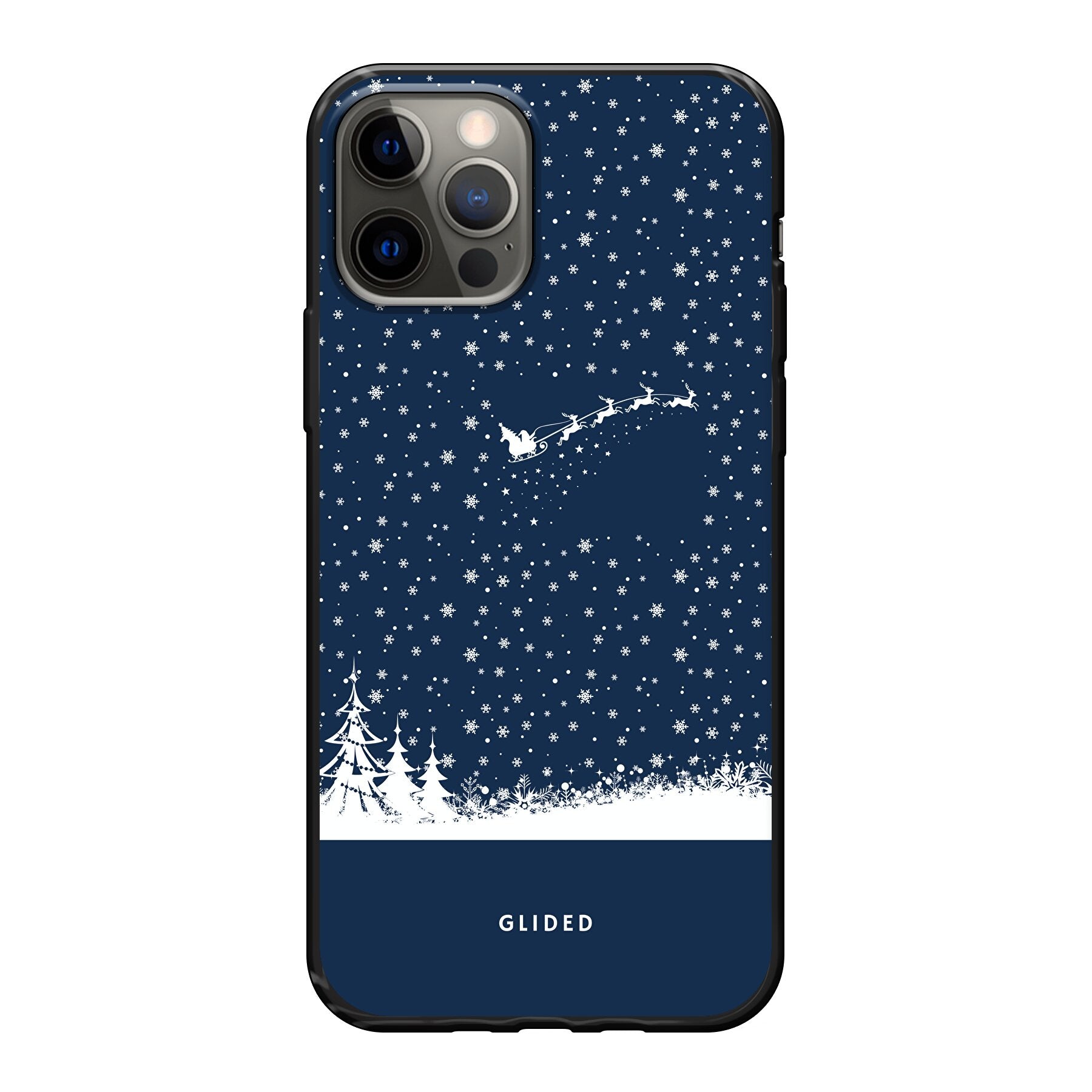 Flying Santa - iPhone 12 Pro Handyhülle Soft case