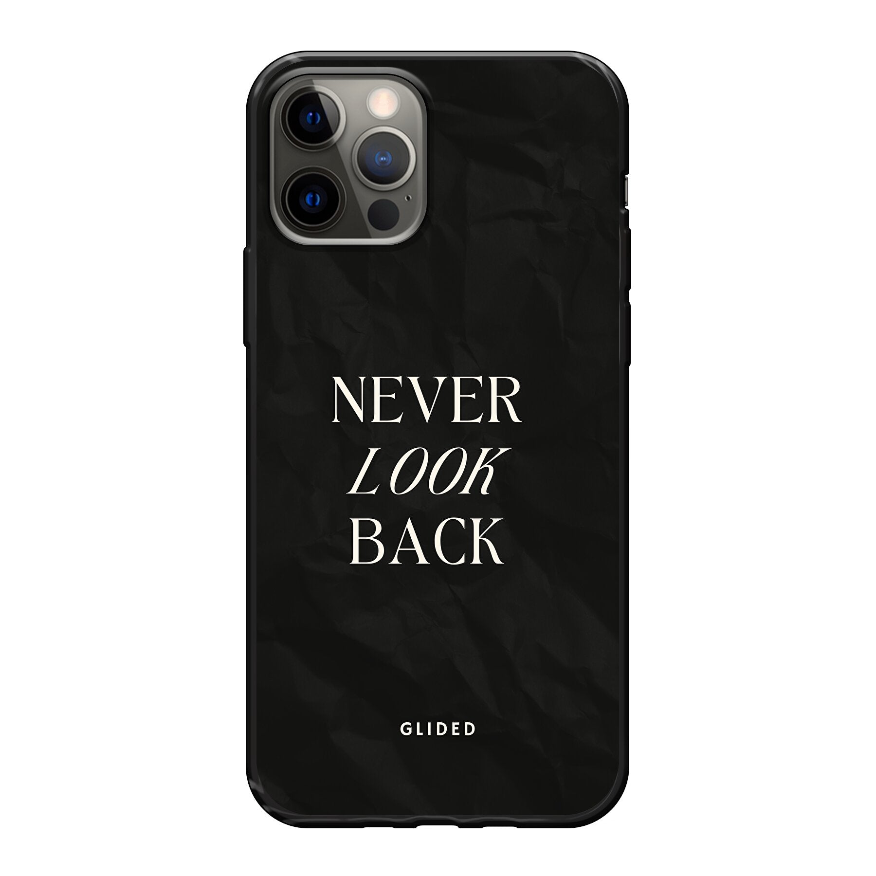 Never Back - iPhone 12 Pro Handyhülle Soft case